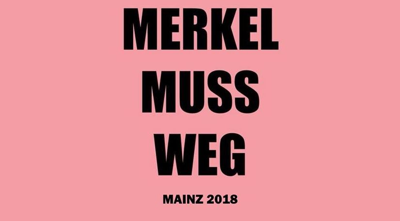 Bürger gegen Oligarchen: „Merkel muss weg“ auch in Mainz